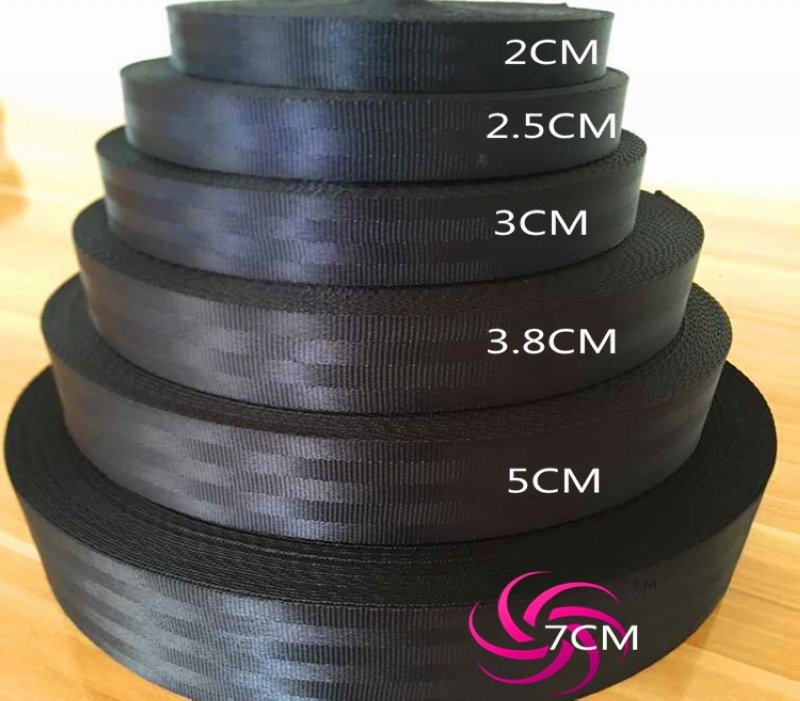 2.5CM3.8CM5CM7CM滌綸安全帶